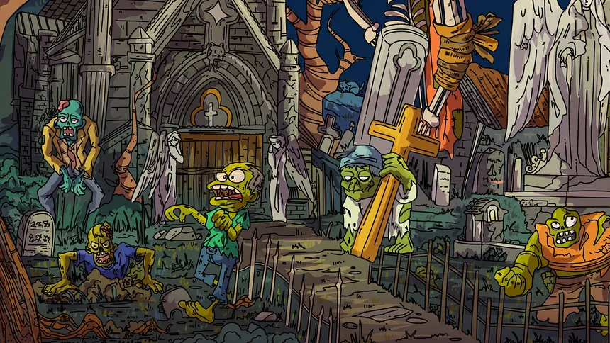 Скриншот 7 к игре 100 Zombie Cats