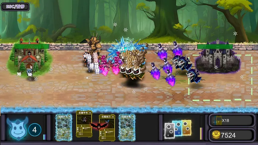 Скриншот 5 к игре 怪物复仇卡牌 MONSTER REVENGE CARDS