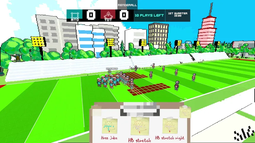 Скриншот 2 к игре Turn-Based Touchdown