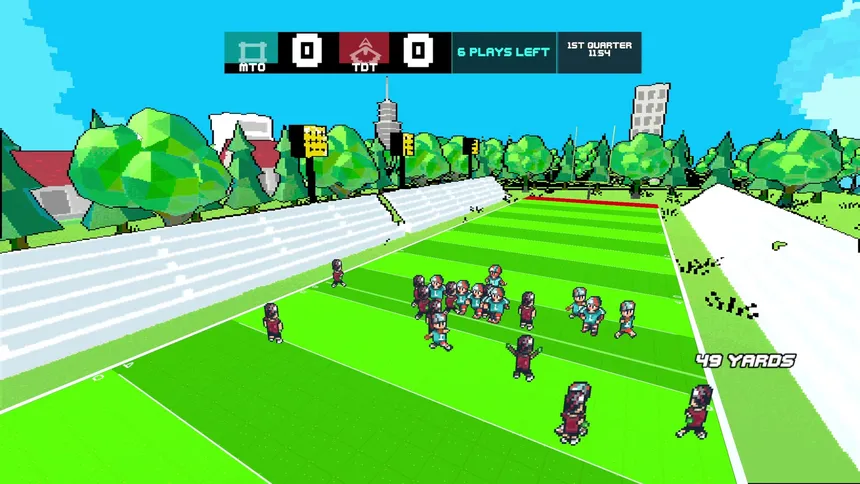 Скриншот 4 к игре Turn-Based Touchdown