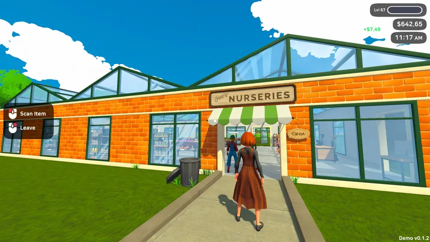 Скриншот 1 к игре Plant Nursery Simulator