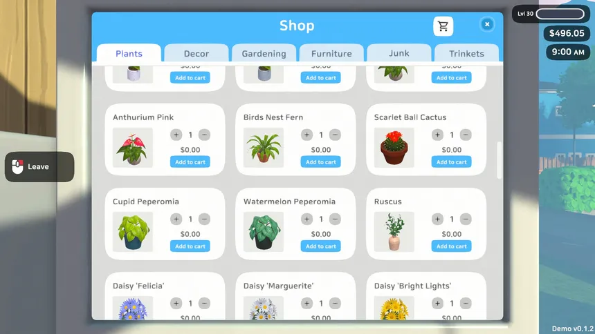 Скриншот 6 к игре Plant Nursery Simulator