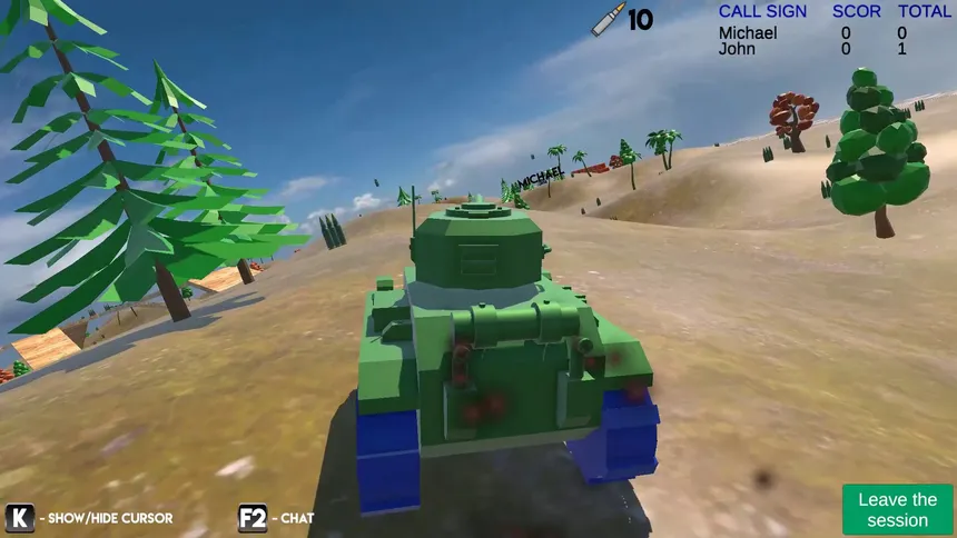 Скриншот 4 к игре Tanks online
