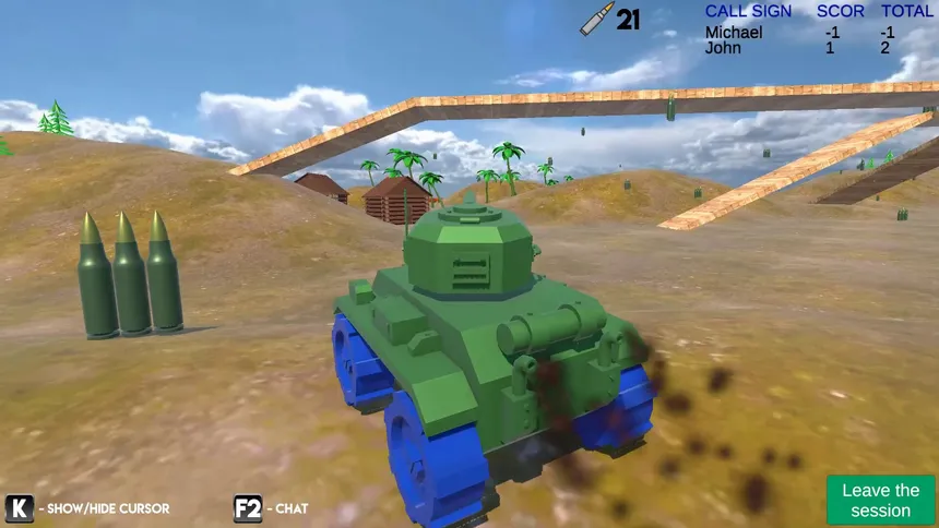 Скриншот 5 к игре Tanks online