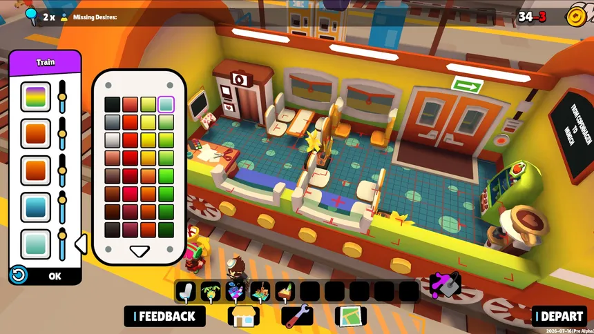 Скриншот 3 к игре Train Jumble