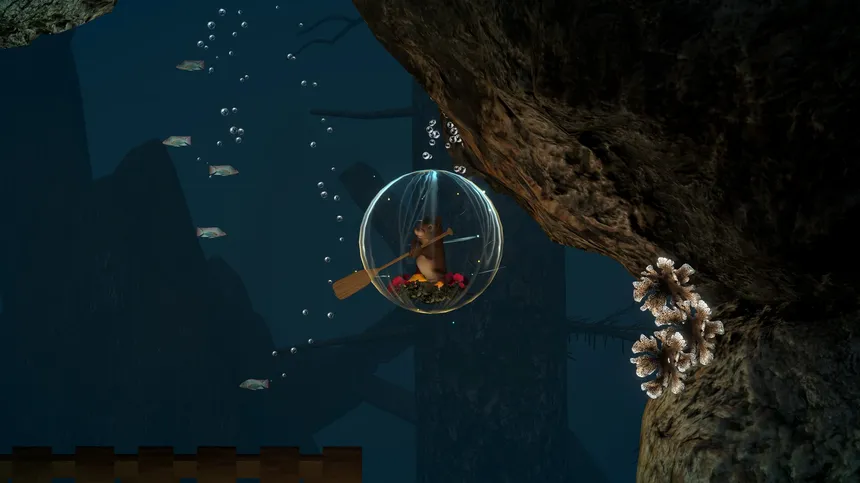 Скриншот 4 к игре The Squirrel & Sea