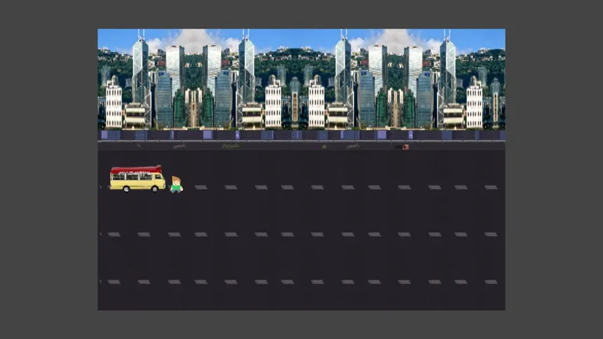Скриншот 1 к игре Red Van Simulator 極速紅Van傳說