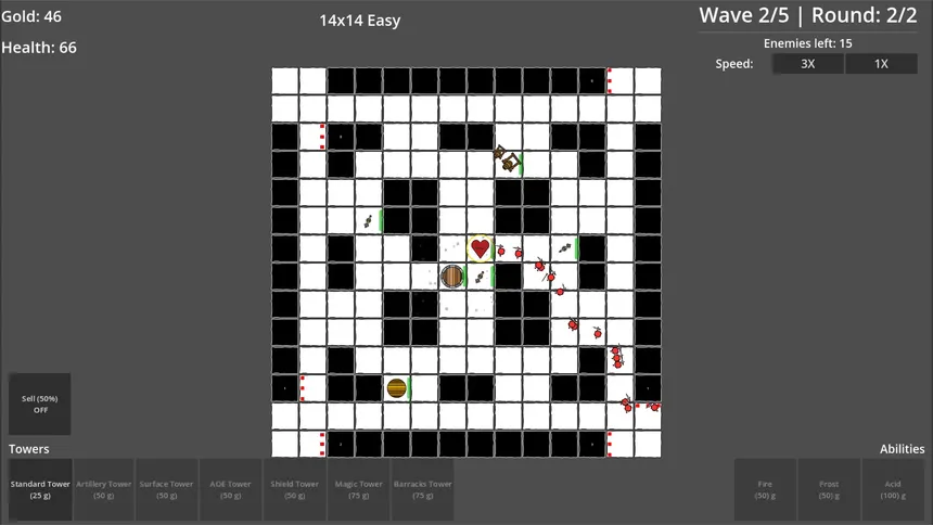 Скриншот 2 к игре Grid Battles