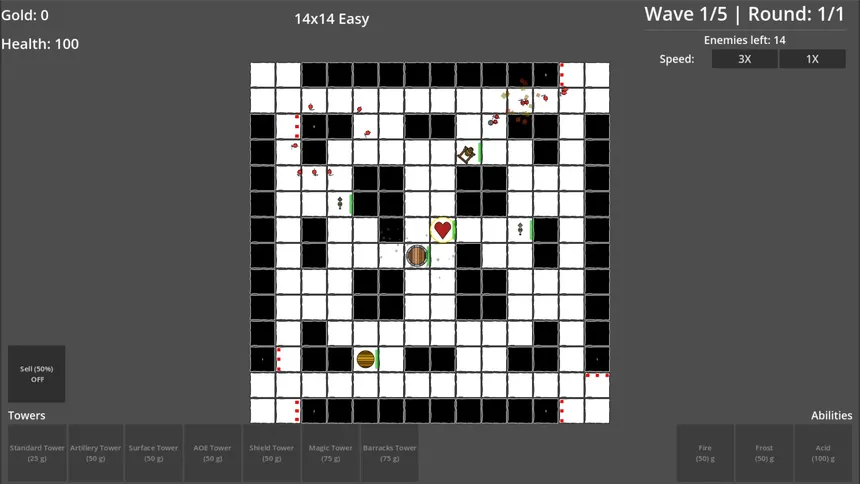 Скриншот 3 к игре Grid Battles