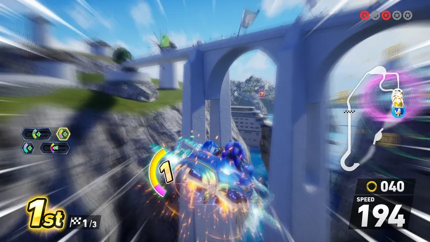 Скриншот 6 к игре Sonic Racing: CrossWorlds