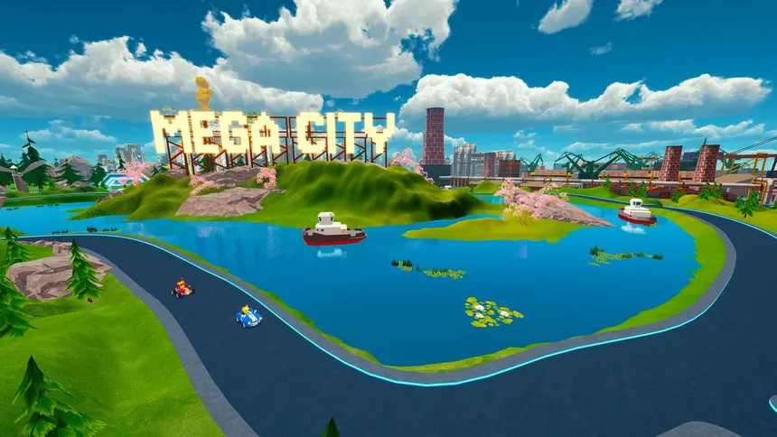 Скриншот 3 к игре MEGARACER QUANTUMRUSH
