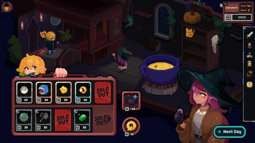 Скриншот 3 к игре Kinny and the Cosmic Cauldron