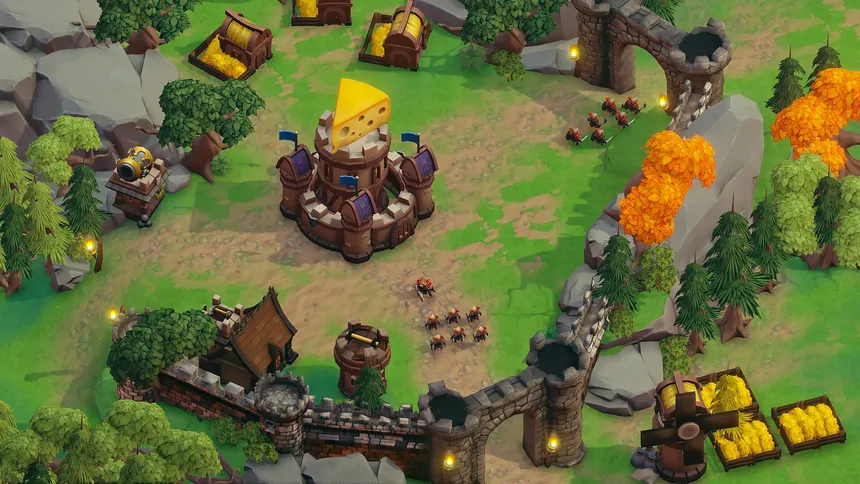 Скриншот 1 к игре Cheddar's Crusade