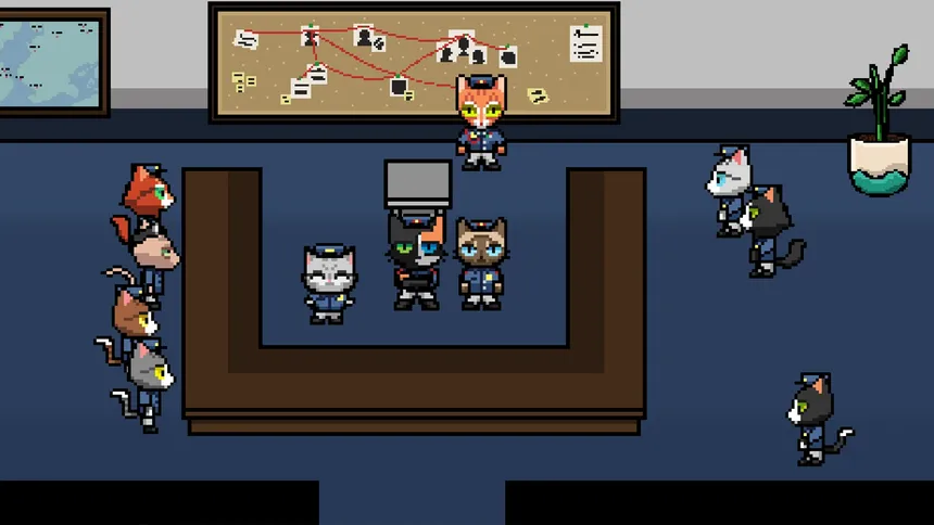 Скриншот 1 к игре The Meowfficer