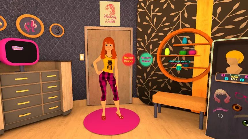 Скриншот 2 к игре Beauty Salon Simulator VR