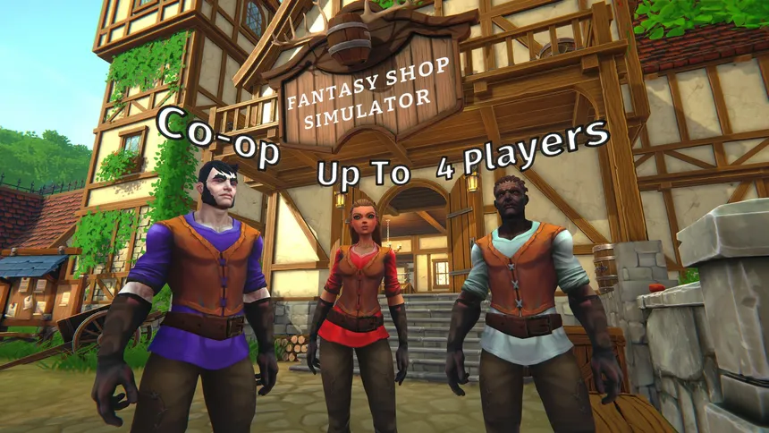 Скриншот 1 к игре Fantasy Shop Simulator ⚔️