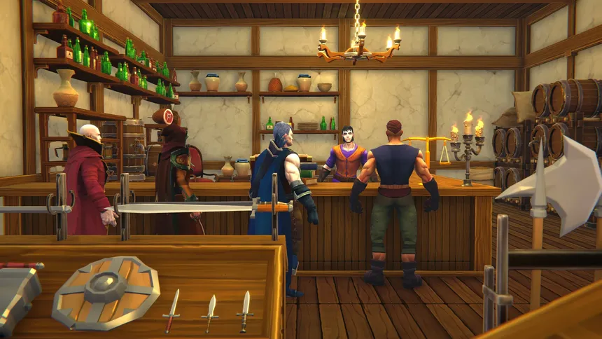 Скриншот 2 к игре Fantasy Shop Simulator ⚔️
