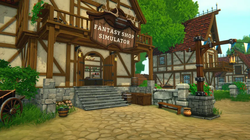 Скриншот 6 к игре Fantasy Shop Simulator ⚔️