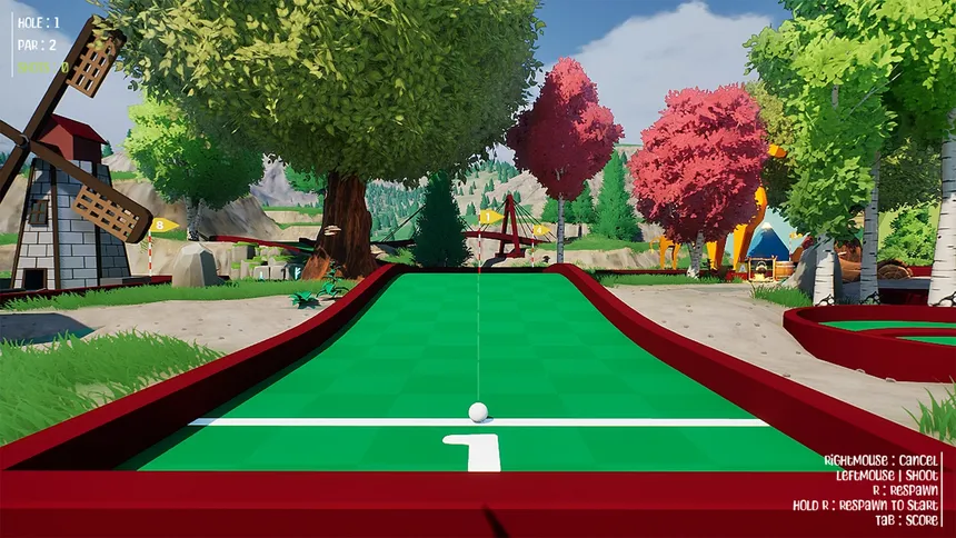 Скриншот 3 к игре Crazy Golf Party