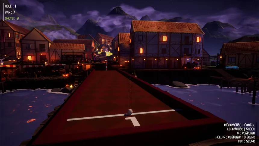 Скриншот 5 к игре Crazy Golf Party