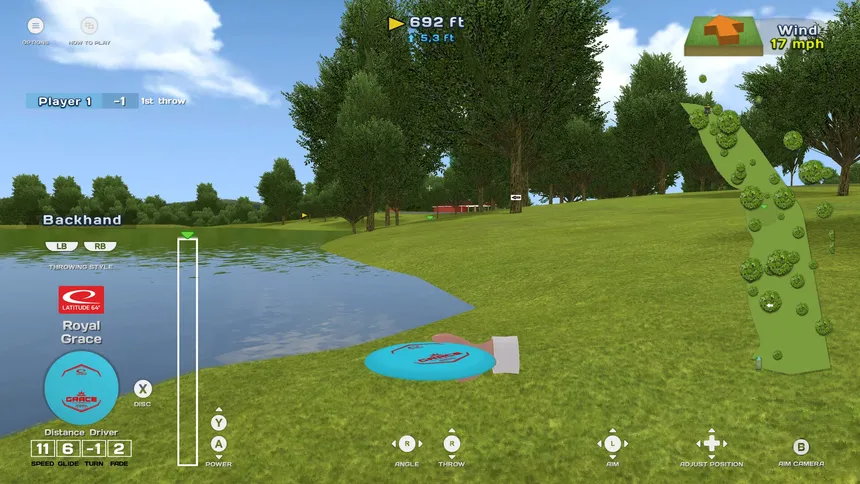 Скриншот 1 к игре True Disc Golf