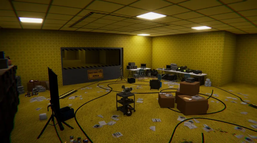 Скриншот 1 к игре The Backrooms: Liminalphobia