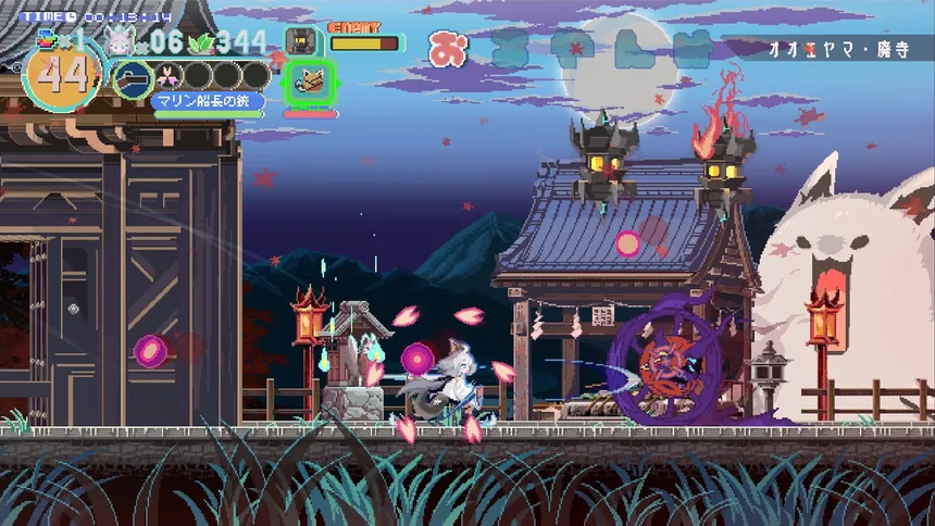 Скриншот 1 к игре FUBUKI ～zero in on Holoearth～ HOLOLIVE ALTERNATIVE