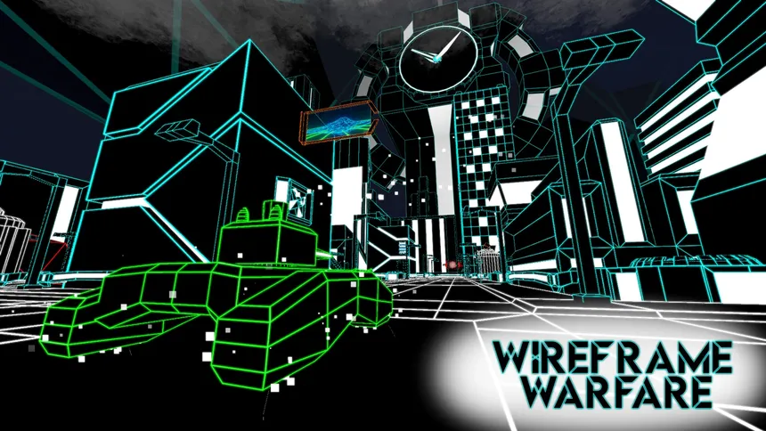 Скриншот 1 к игре Wireframe Warfare