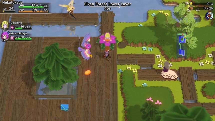 Скриншот 2 к игре Monster Girls and the Mysterious Adventure Remastered Edition