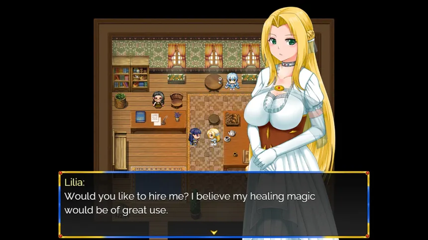 Скриншот 2 к игре Lady Knight Quest