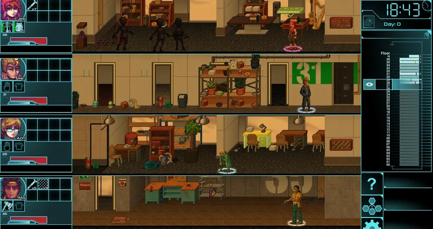 Скриншот 2 к игре Highrisers Couch Co-Op