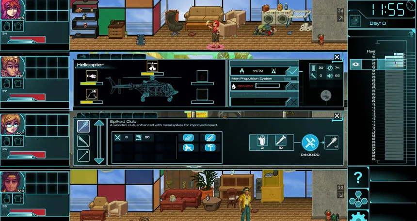 Скриншот 4 к игре Highrisers Couch Co-Op