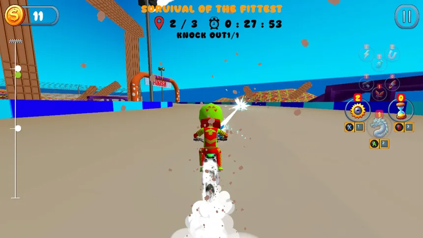 Скриншот 1 к игре Dirt Bike Mini Racer