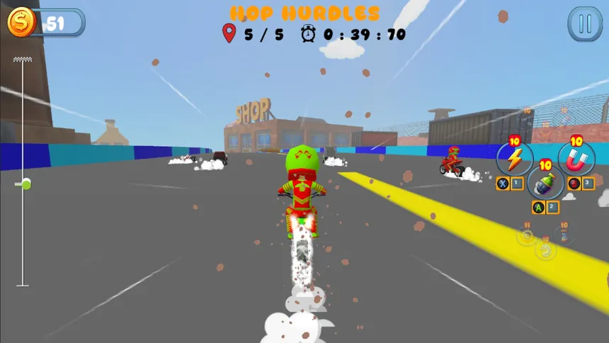 Скриншот 2 к игре Dirt Bike Mini Racer