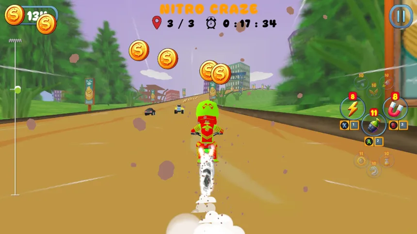 Скриншот 3 к игре Dirt Bike Mini Racer
