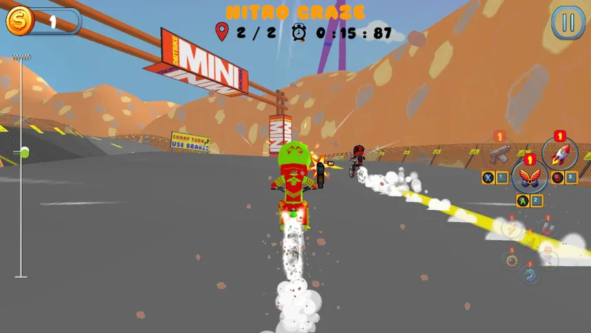 Скриншот 6 к игре Dirt Bike Mini Racer