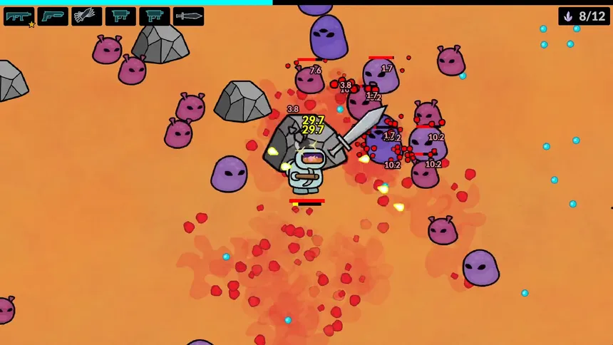 Скриншот 1 к игре Mining Survivors