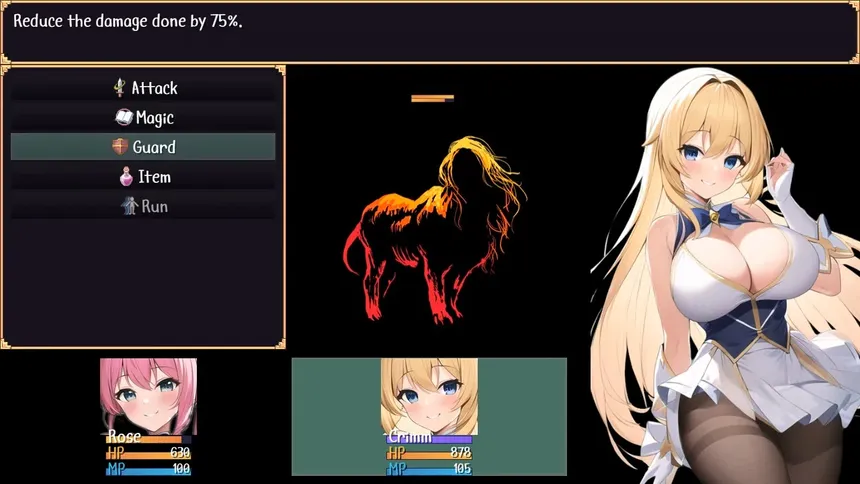 Скриншот 4 к игре Magic Sword Girl Twins