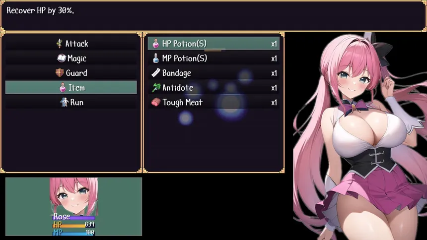 Скриншот 8 к игре Magic Sword Girl Twins