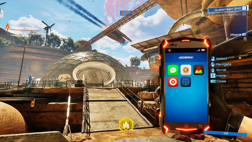 Скриншот 1 к игре Rocket Squad: Infinity