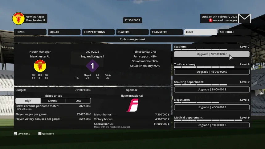 Скриншот 5 к игре Football Career Mode 26