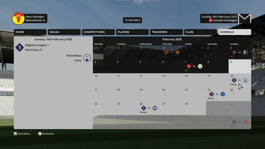 Скриншот 8 к игре Football Career Mode 26
