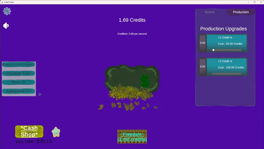 Скриншот 1 к игре A Bad Clicker