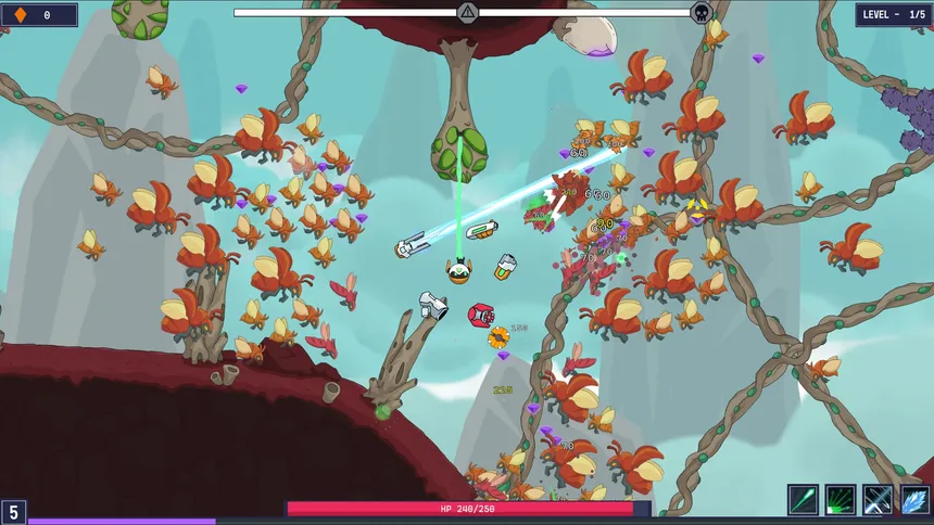 Скриншот 1 к игре Slingbot Survivors