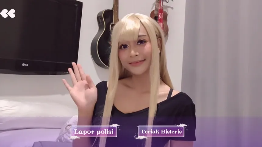 Скриншот 1 к игре My Waifu Becomes Real