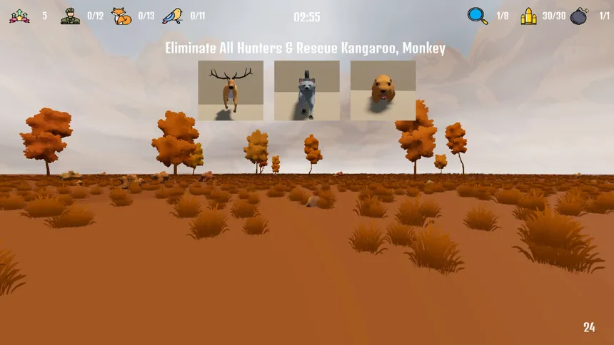 Скриншот 1 к игре Wild Shot: Animal Savior
