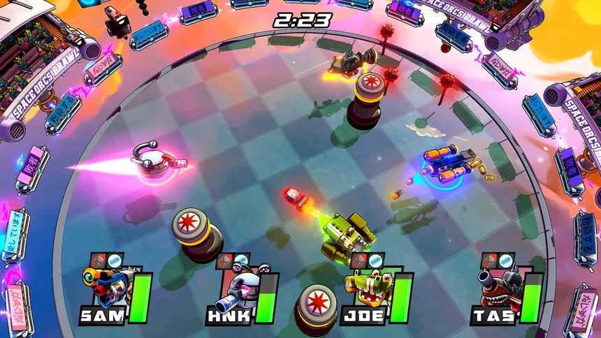 Скриншот 1 к игре Space Orcs Brawl
