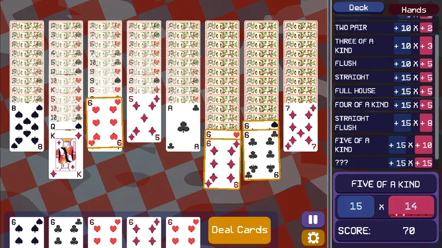 Скриншот 3 к игре Pokitaire