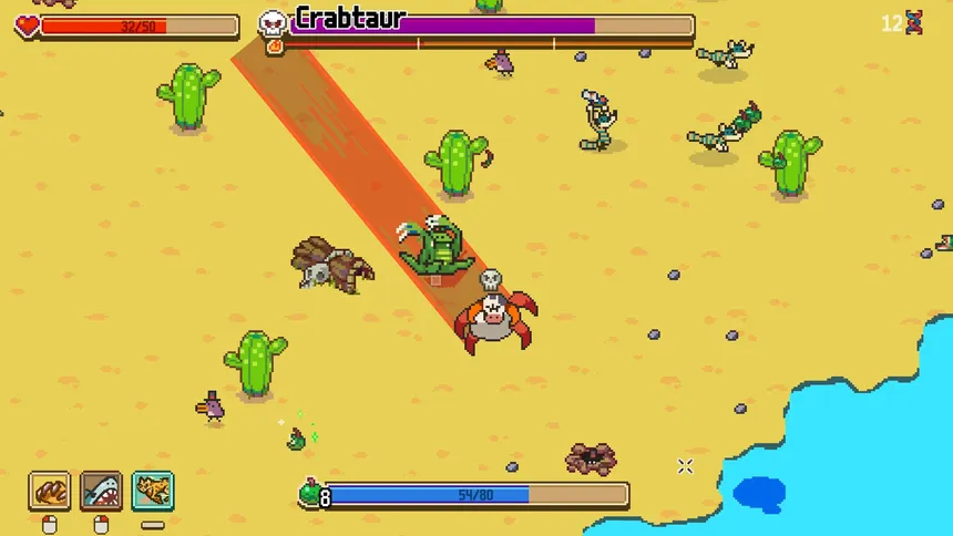 Скриншот 2 к игре Everything is Crab: The Animal Evolution Roguelite