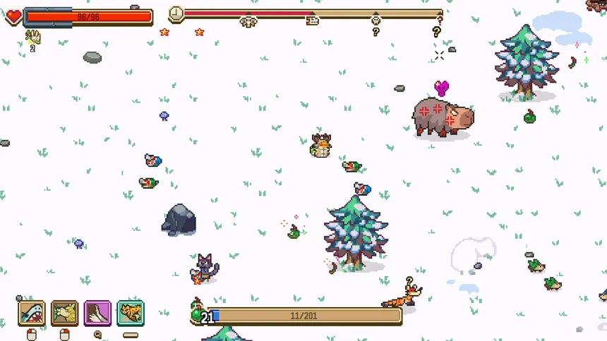 Скриншот 4 к игре Everything is Crab: The Animal Evolution Roguelite